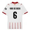 Girona Donny van de Beek #6 Hemmatröja 2025-26 Kortärmad Girona Donny van de Beek #6 Hemmatröja 2025-26 Kortärmad